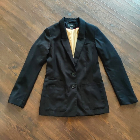 H & M Black Blazer - Picture 1 of 6